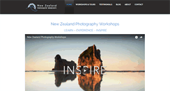Desktop Screenshot of photographyworkshops.co.nz